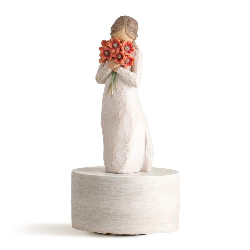 5584 Surrounded by Love Musical, Sculpted Hand-Painted Musical Figure